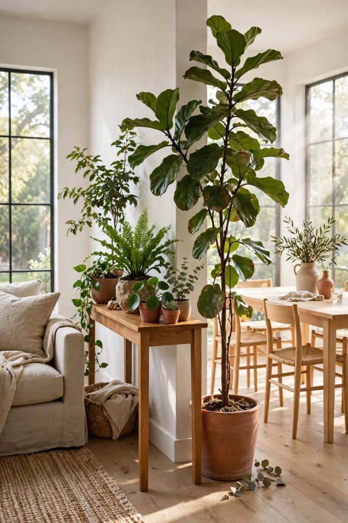 Plant-Filled Partition