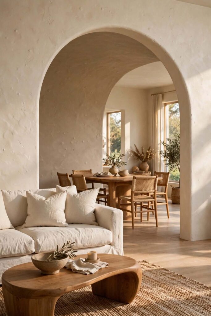 Open Archway Partition