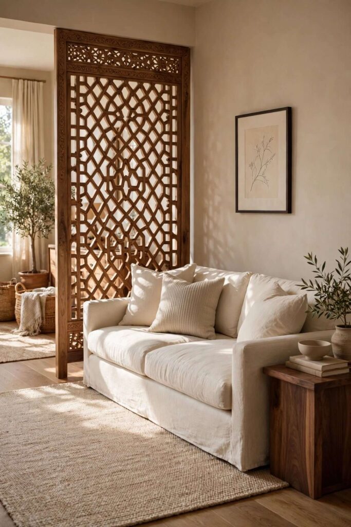 Freestanding Decorative Screen