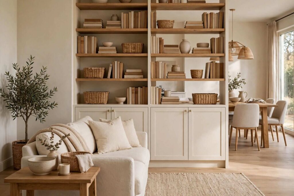 Bookcase With Closed Storage