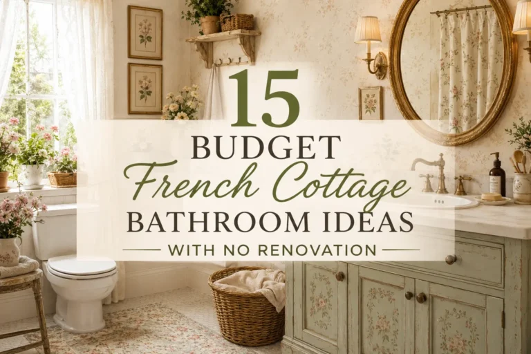 French Cottage Bathroom Ideas