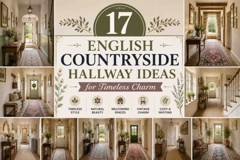 17 English Countryside Hallway Ideas for Timeless Charm