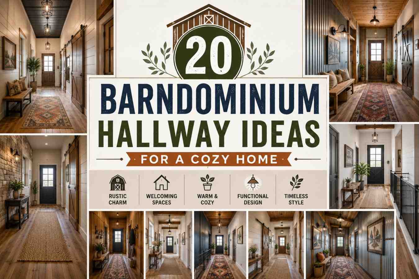 20 Barndominium Hallway Ideas for a Cozy Home