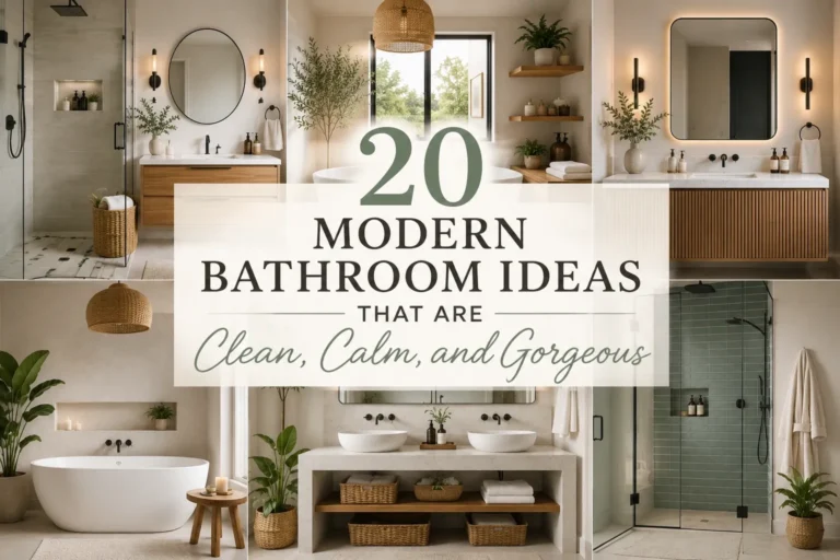 Modern Bathroom Ideas