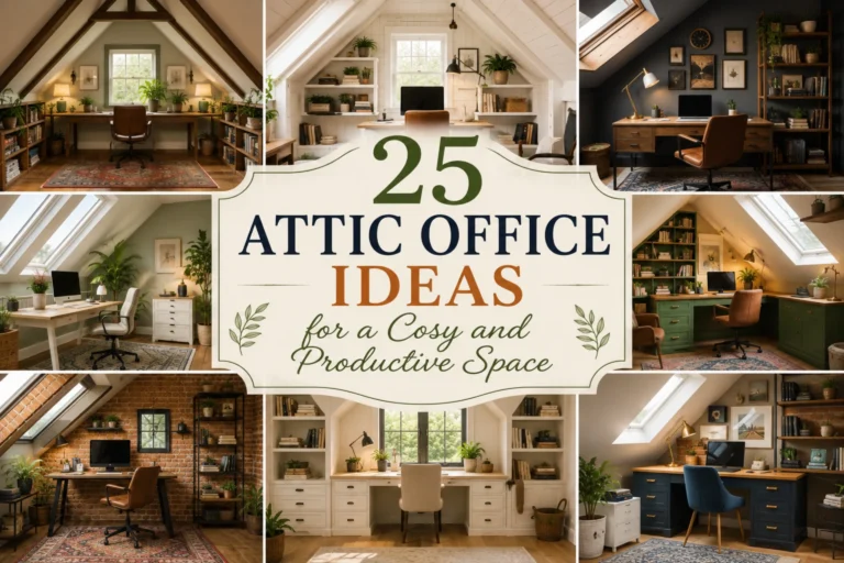 Attic Office Ideas