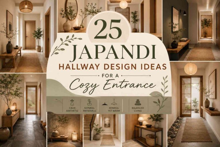 25 Japandi Hallway Design Ideas