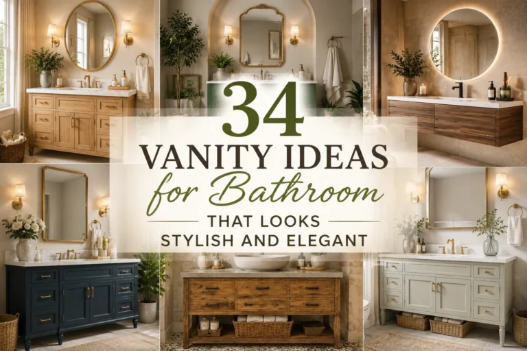 Vanity Ideas for Bathroom