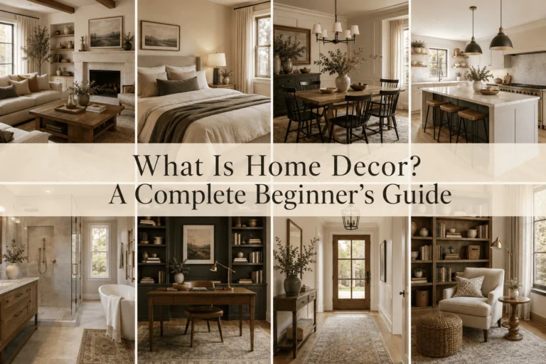 What Is Home Decor