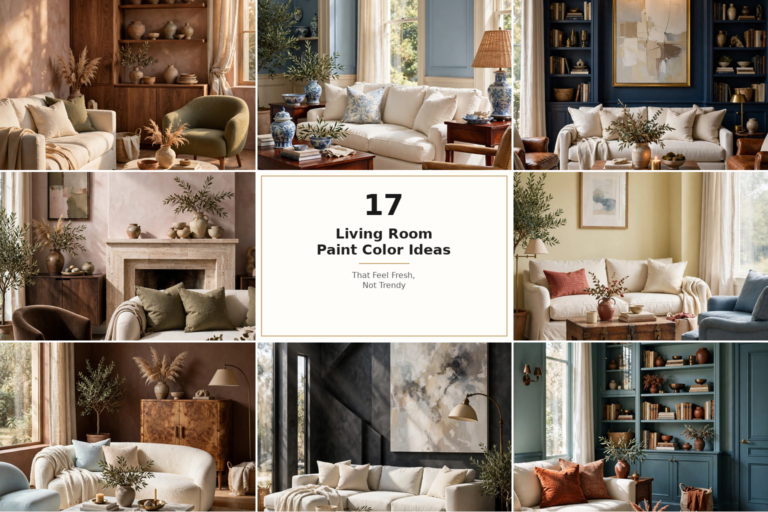 Living Room Paint Color Ideas That Feel Fresh