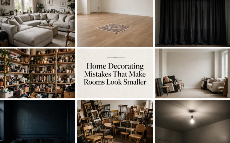 Home Decorating Mistakes