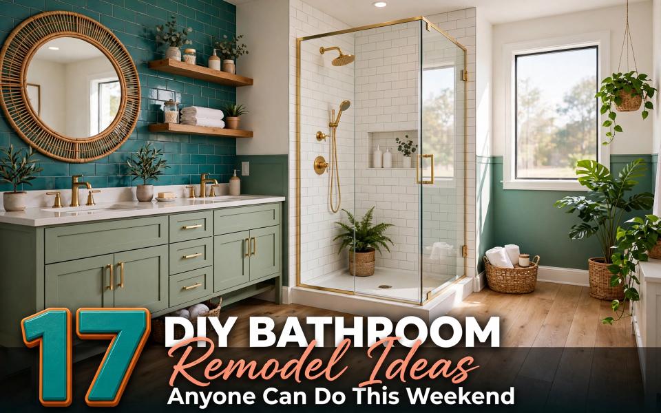 DIY Bathroom Remodel Ideas