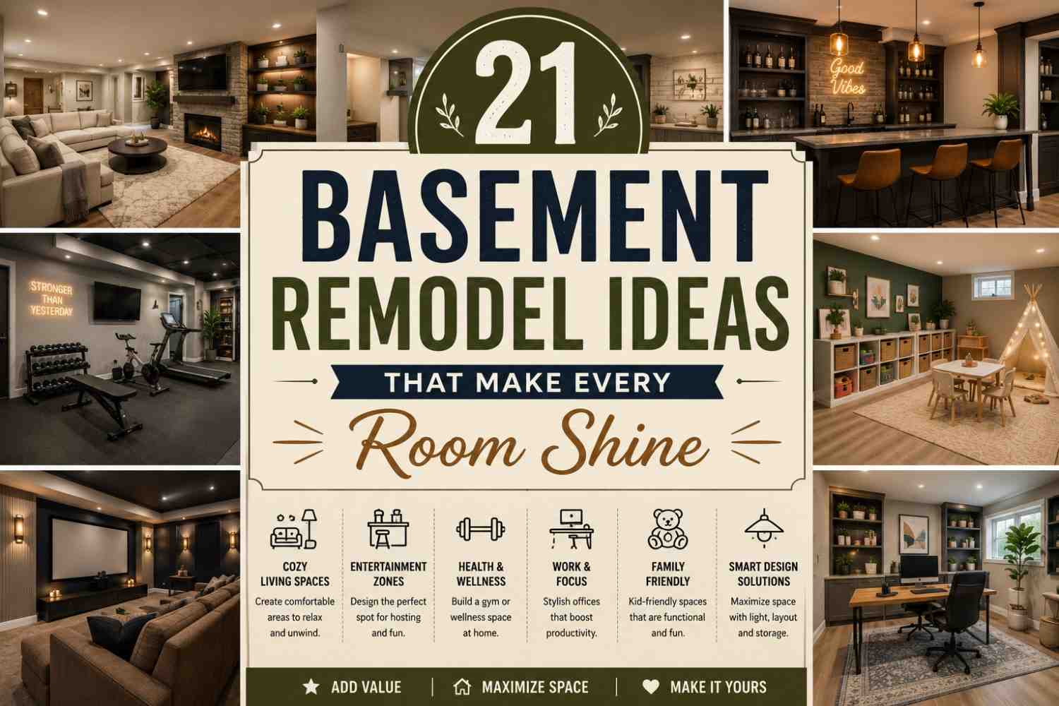 Basement Remodel Ideas