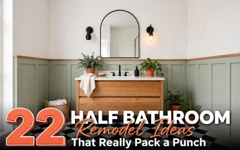 Half Bathroom Remodel Ideas