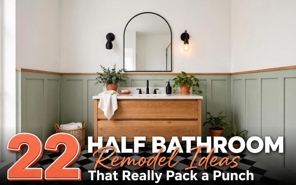 Half Bathroom Remodel Ideas