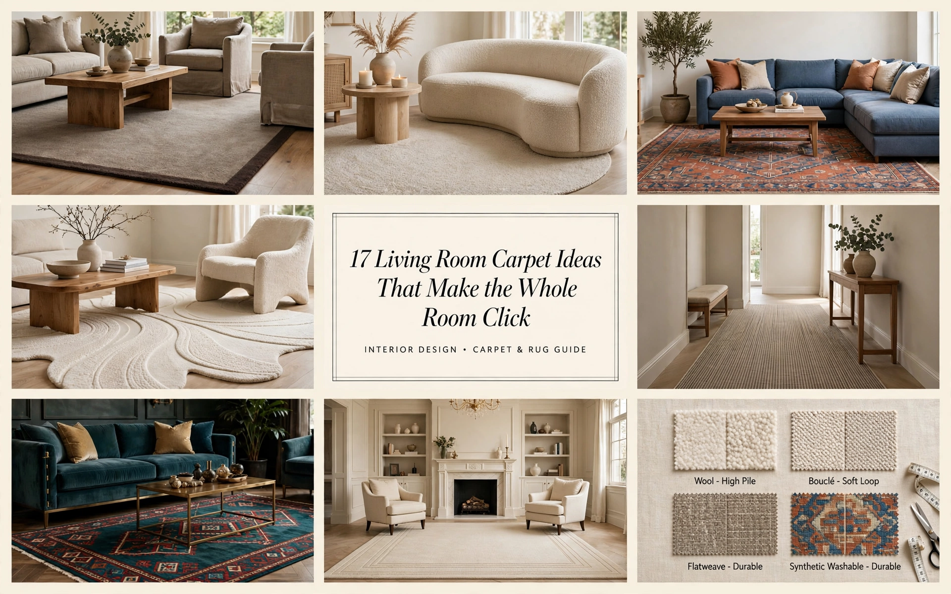 Living Room Carpet Ideas