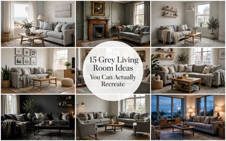 Grey Living Room Ideas You Can Actually Recreate