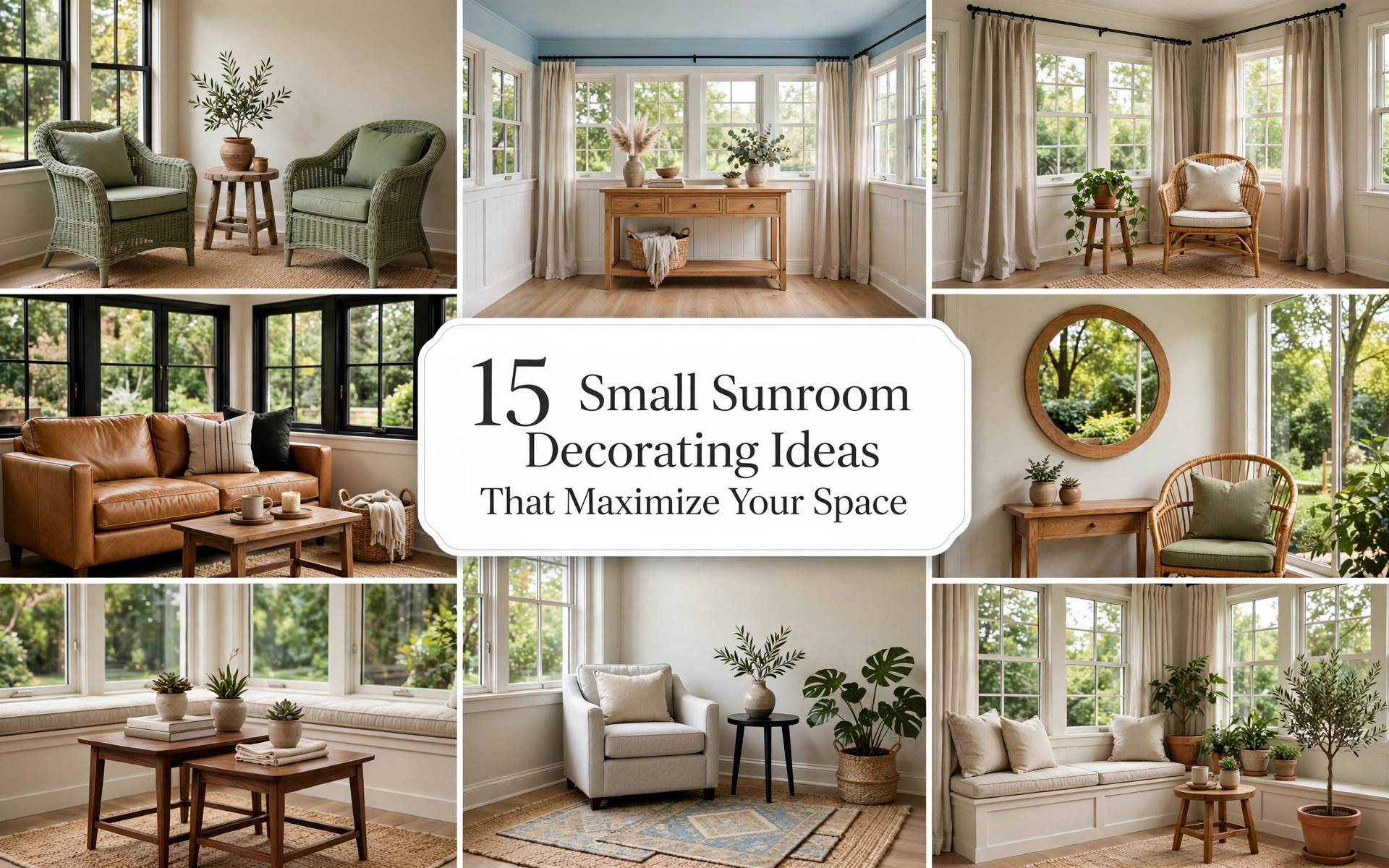 Sunroom Decorating Ideas