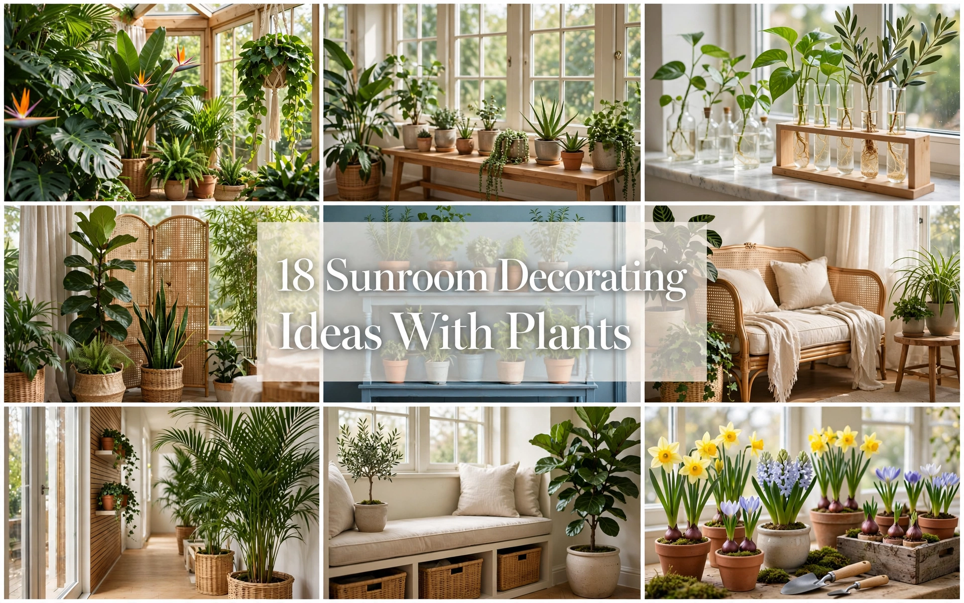 Sunroom Decorating Ideas With Plants