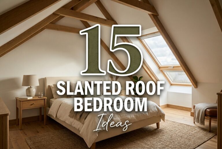 slanted roof bedroom ideas
