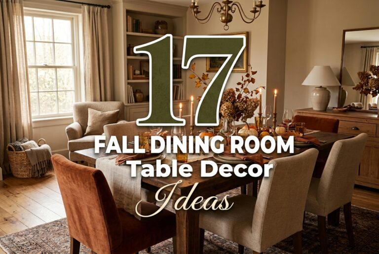 Dining Room Table Decor Ideas