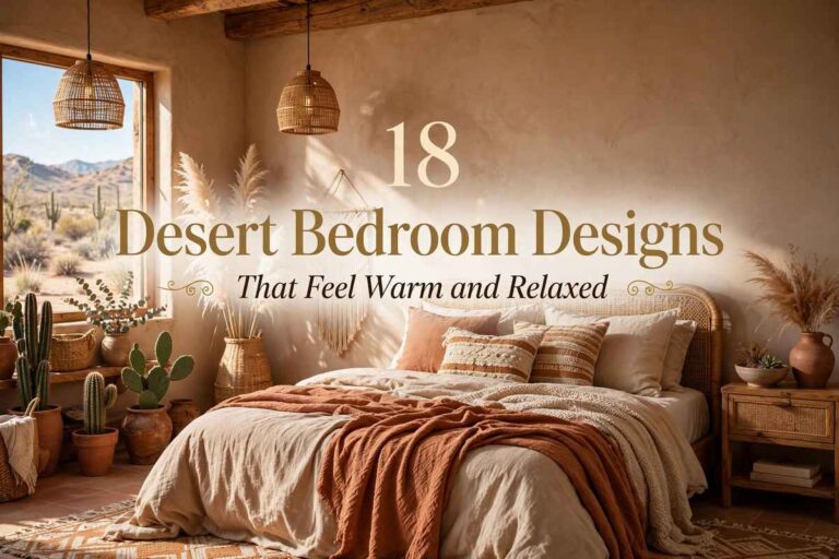 desert bedroom designs
