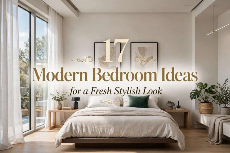 modern bedroom