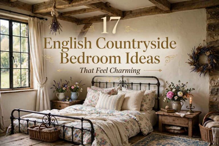 english countryside bedroom