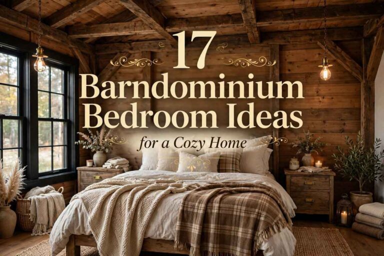 barndominium bedroom ideas