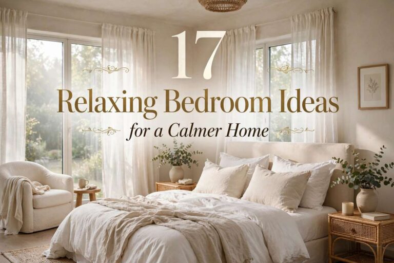 relaxing bedroom ideas