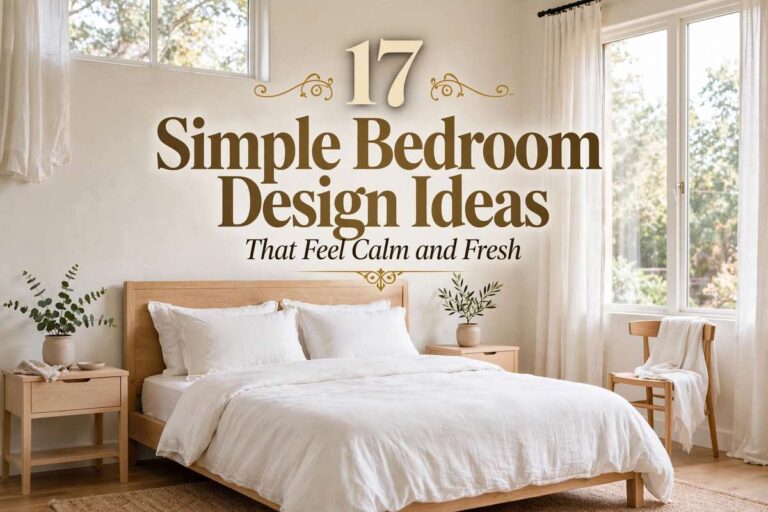 simple bedroom design
