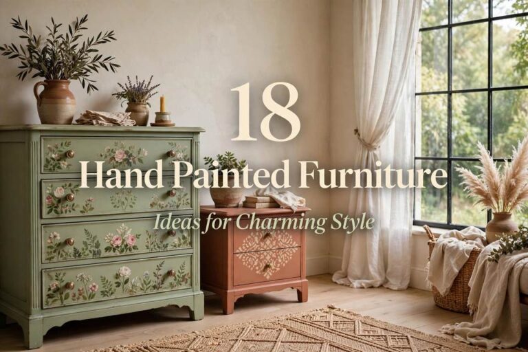 hand painted furniture
