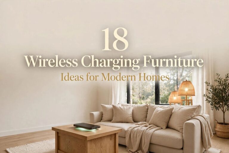 wireless charging furniture