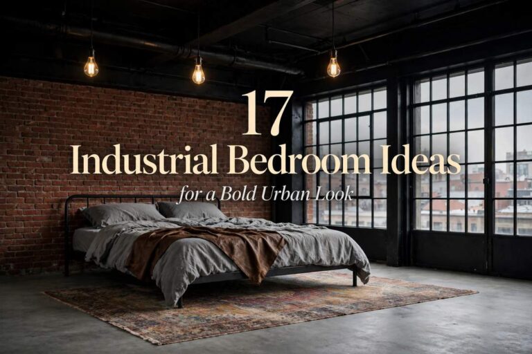 industrial bedroom