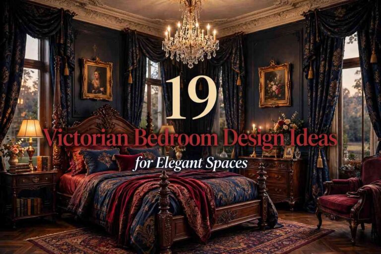 victorian bedroom design