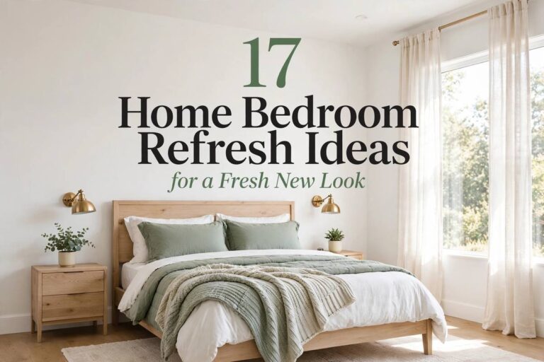home bedroom refresh
