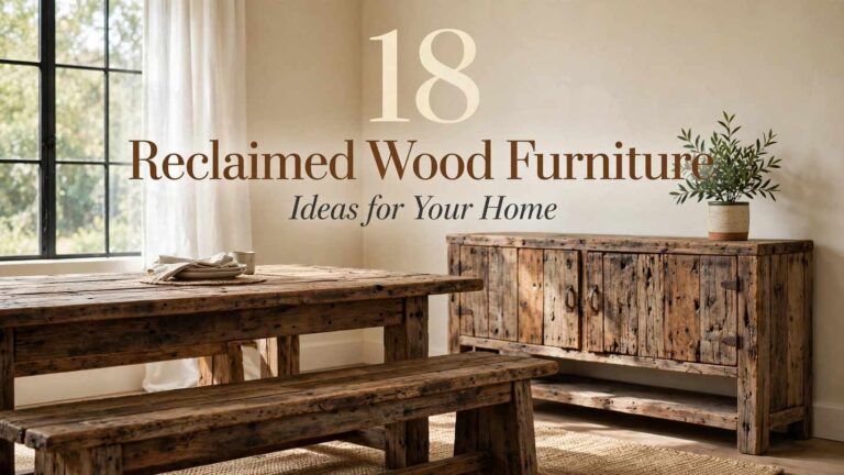 reclaimed wood furniture