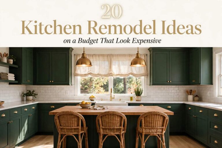 20 kitchen remodel ideas on a budget that look expensive