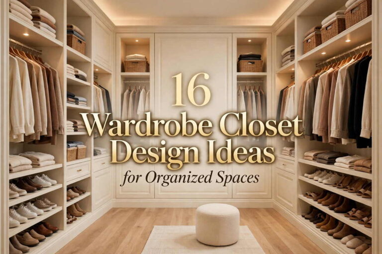 wardrobe closet design ideas