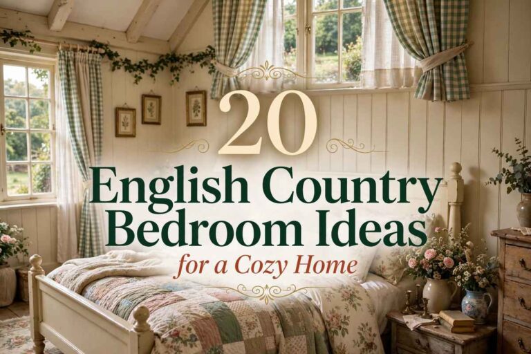 english country bedroom