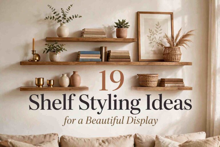 shelf styling ideas