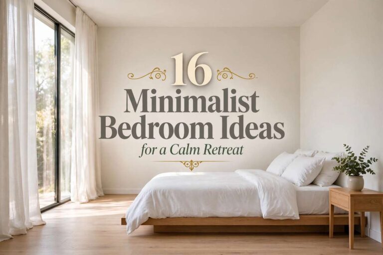 minimalist bedroom
