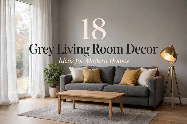 grey living room decor